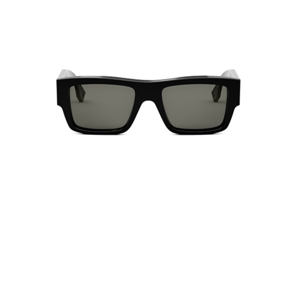 Fendi FE40118I 01A 53 Shiny Black Sunglasses FE40118I